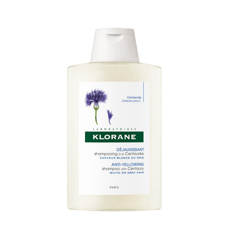 Klorane Anti-yellowing Shampoo with Centaury for White and Grey Hair 200ml
