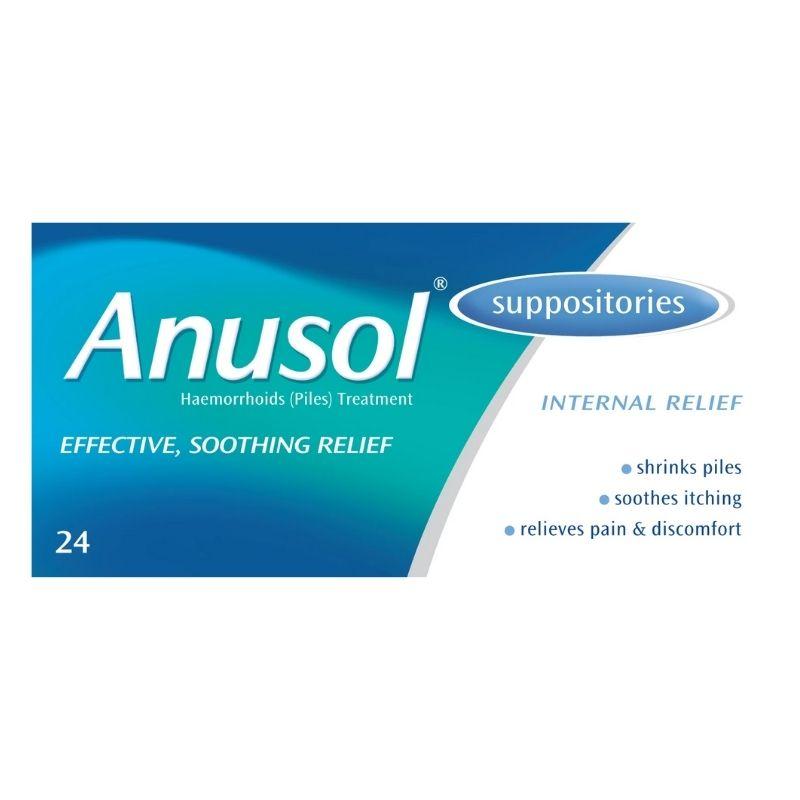 Anusol Suppositories 12 Pack