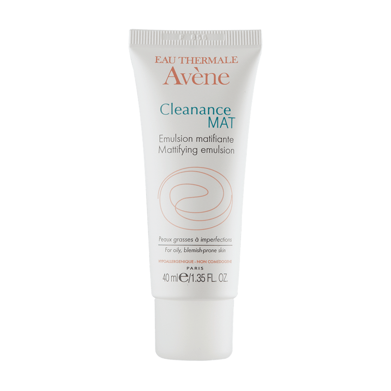 Avène Cleanance Mat Mattifying Emulsion Moisturiser for Oily, Blemish-prone Skin 40ml