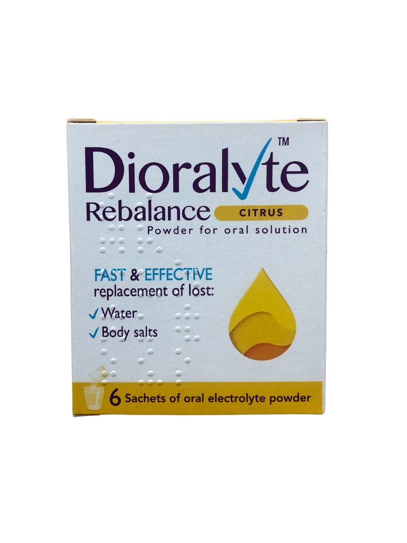 Dioralyte Rebalance Citrus 6 Sachets