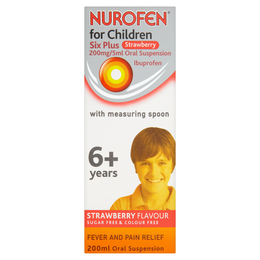 Nurofen For Children 6+ Strawberry
