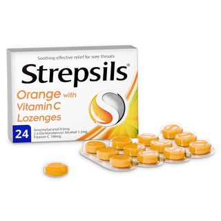 Strepsils Orange with Vitamin C 24s