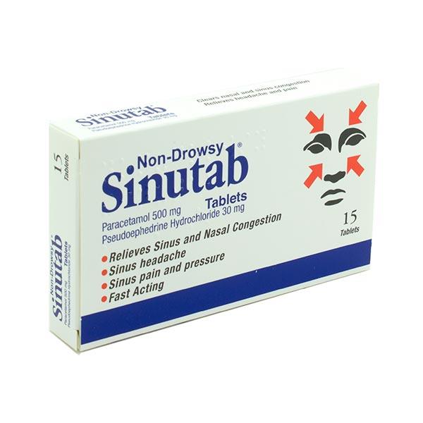 Sinutab Tablets 15s