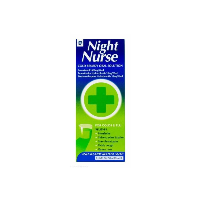 Night Nurse Cold Remedy Oral Solution 160ml